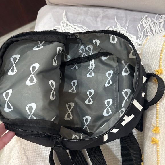 Nfinity Black & Mini Backpack Purse Adjustable Straps Cheer Lightweight Durable - Picture 11 of 12